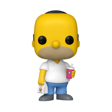 Homer with Krusty Burger