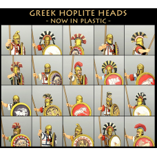Greek Hoplite Heads x 56
