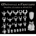 Medieval & Fantasy Heads, Cloaks & Shields