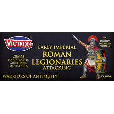 Early Imperial Roman Legionaries Attacking