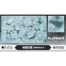 Snow model A Playmat