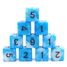 Cumulus Cloud - 12 piece D6's