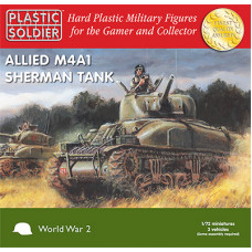 Allied M4A1 Sherman Tank 75mm