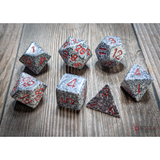 Chessex Speckled Polyhedral Granite 7-Die Set