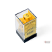 Chessex Opaque Yellow/black Polyhedral 7-Dice Set Chessex Opaque Yellow/black Polyhedral 7-Dice Set