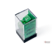 Chessex Opaque Green/white Polyhedral 7-Dice Set