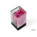 Chessex Borealis Pink/silver Luminary Polyhedral 7-Dice Set