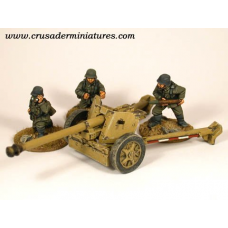 German Pak40 75mm AT Gun and 3 crew