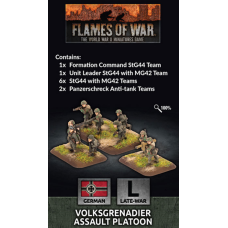 Flames of War Volksgrenadier Assault Platoon