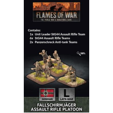 Flames Of War - Fallschirmjager Assault Rifle Platoon