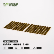 Dark Moss Small Tufts 2mm