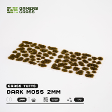 Dark Moss Wild Tufts 2mm