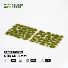 Green Wild Tufts 4mm