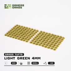 Light Green Small Tufts 4mm