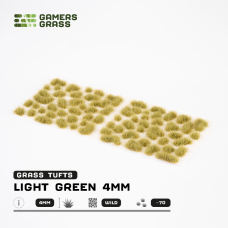 Light Green Wild Tufts 4mm