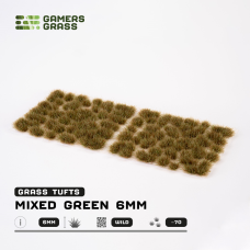 Mixed Green Wild 6mm