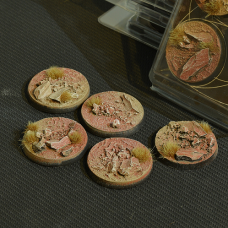 Badlands Bases Round 40mm x5