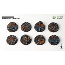 Spaceship Corridor Bases, Round 32mm (x8)