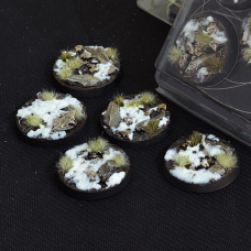 Winter Bases Round 40mm x5