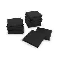 Black Plastic Bases - Square 30mm