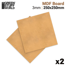 MDF sheets 250x250mm