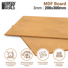 MDF sheets 200x300mm MDF sheets 200x300mm