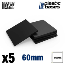 Plastic Bases - Square 60 mm
