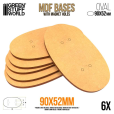 MDF Bases - AOS Oval 90x52mm