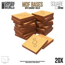 MDF Bases - Square 20 mm
