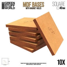 MDF Bases - Square 40 mm