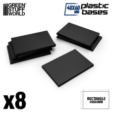 Plastic Rectangular Bases 40x60mm