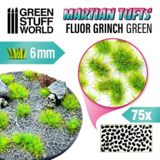 Martian Fluor Tufts - FLUOR GRINCH GREEN