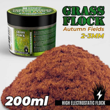 Static Grass Flock 2-3mm - Autumn Fields - 200 ml