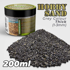 Thick Hobby Sand - Dark Grey 200ml