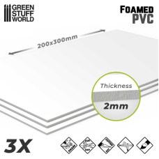 Foamed PVC 2 mm