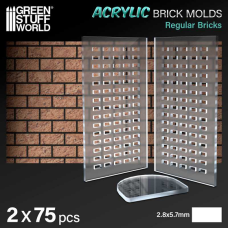 Acrylic molds - Bricks