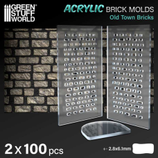 Acrylic molds - Old Bricks