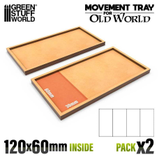 MDF Movement Trays - 120x60mm