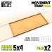 MDF Movement Trays 125x50mm