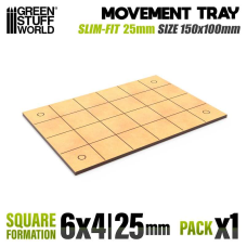 MDF Movement Trays - Slimfit Square 150x100mm