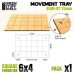 MDF Movement Trays - Slimfit Square 150x100mm