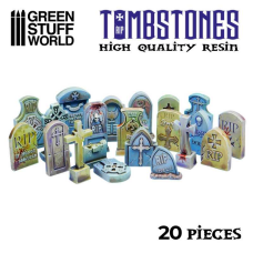 20x Gravestones Resin Set