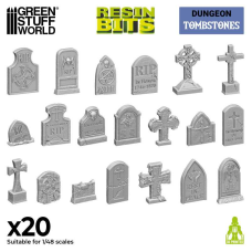 20x Gravestones Resin Set