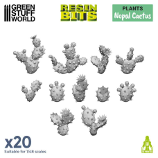 3D printed set - Nopal Cactus