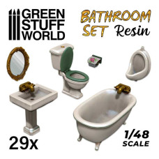 Resin Set Toilet and WC