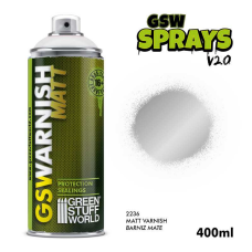 SPRAY Clear Matt Varnish 400ml