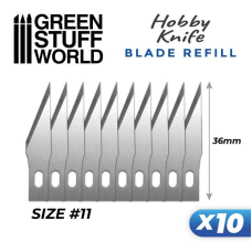 10x Hobby Knife Blade Refill