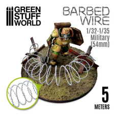 Simulated Barbed Wire - 1/32-1/35 Military (54mm)