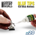 20x Precision tips for Super Glue Bottles