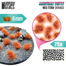 Martian Fluor Tufts - Neo-Titan Orange